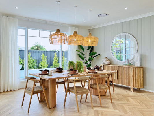 Dining room delight: A guide to hanging dining table pendant lights