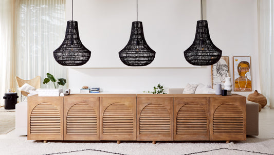 Create the ultimate living room with living room pendant lighting