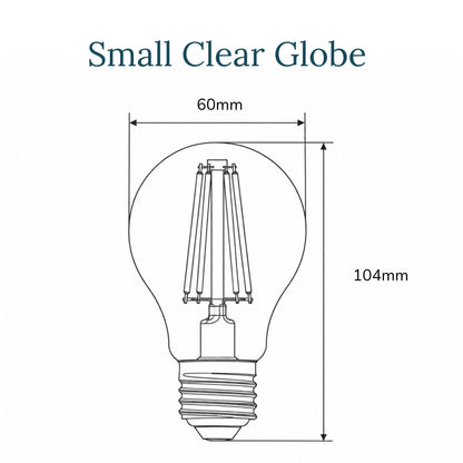Small Clear Globe Lighthouse Lane Australia
