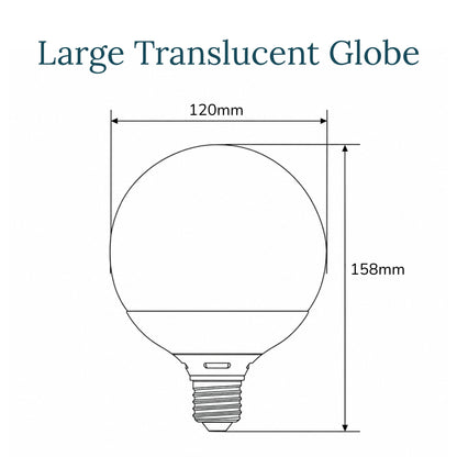 Large Translucent Globe Lighthouse Lane Australia