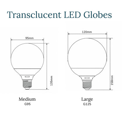 Large Translucent Globe Lighthouse Lane Australia