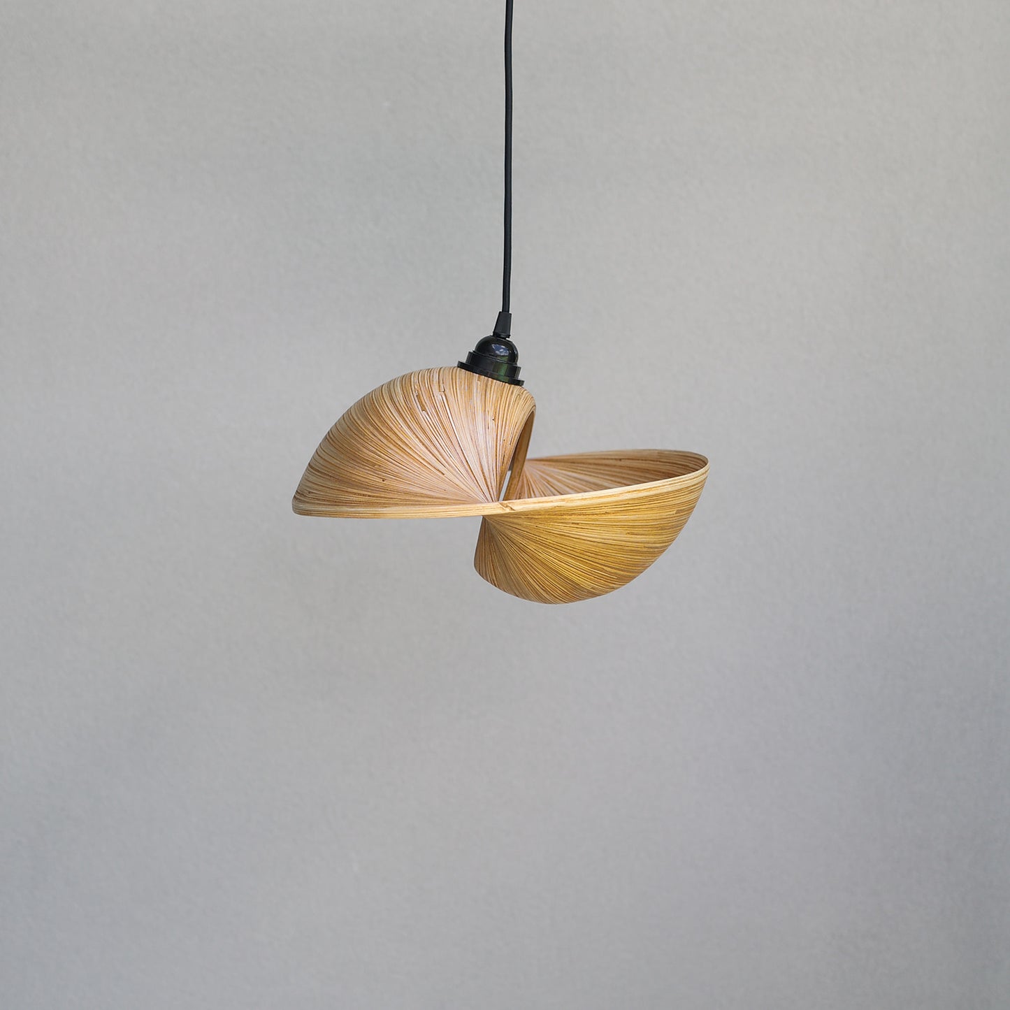 small-bamboo-pendant-light-shade-made-from-thin-strips-of-bamboo-to-look-like-a-shell